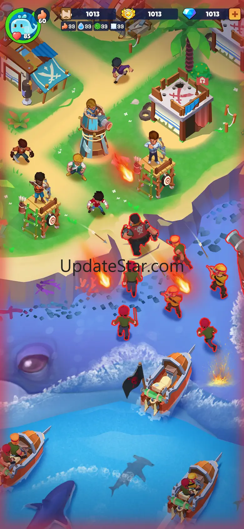 Blue Whale Ark：idle survival 1.6