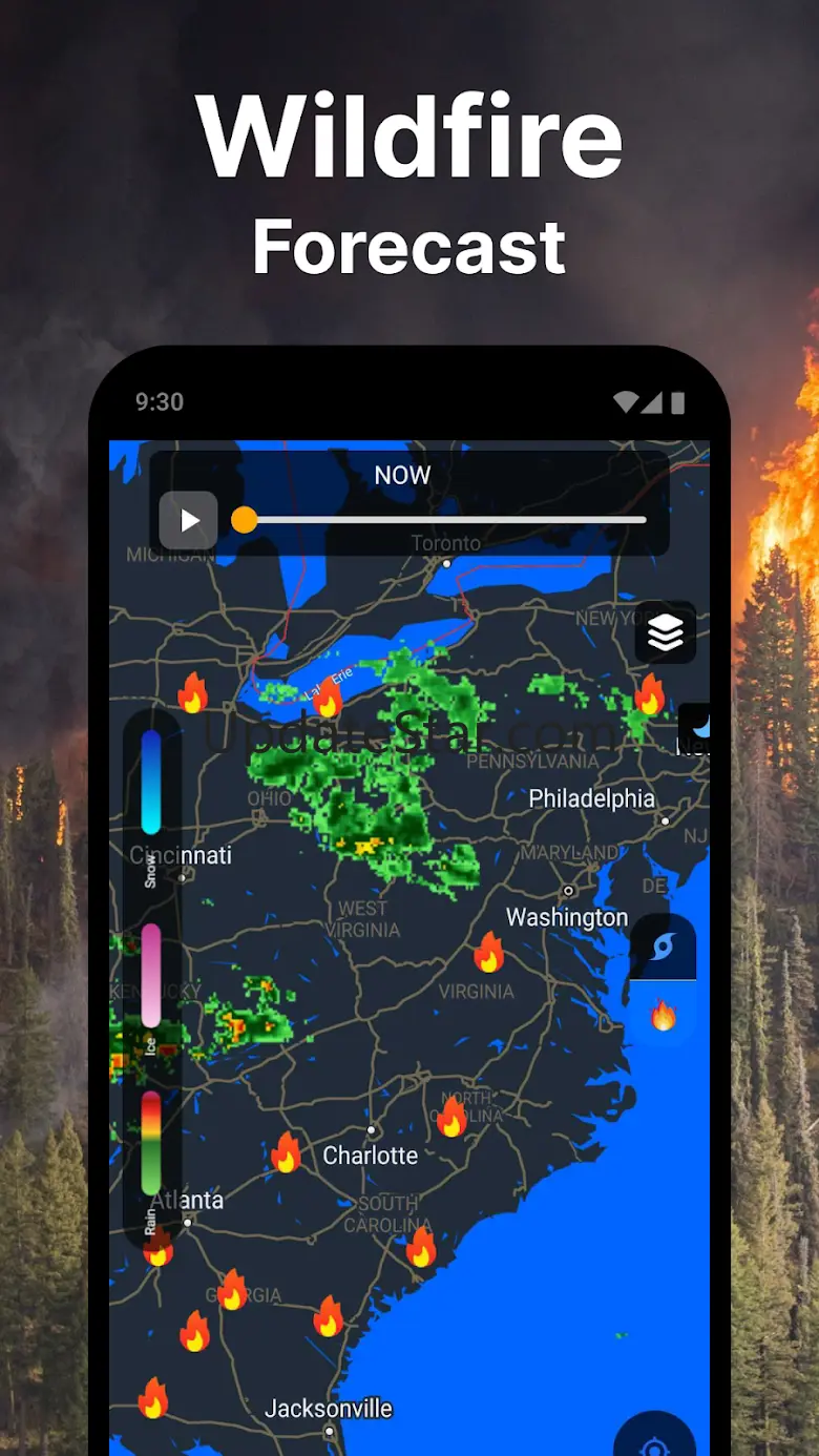 Weather forecast: Live Radar 3.2.5