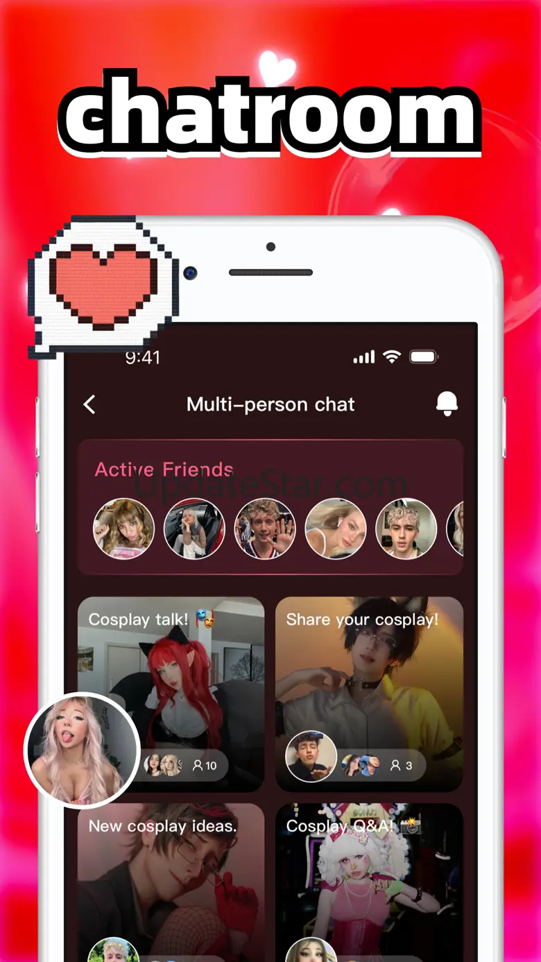 CosChat- Meet Friends & Random 1.9