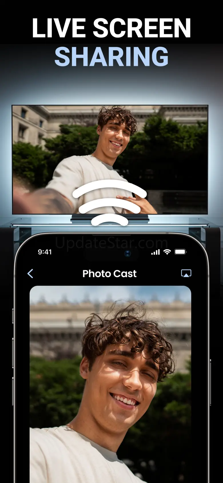 Screen Mirroring. TV Air Cast 1.5