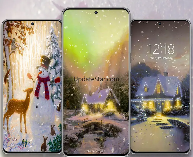 Snowfalling Live Wallpapers