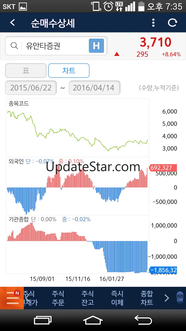 (구)유안타증권 티레이더M 3.4.8