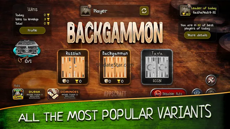 Backgammon (single game) 5.3