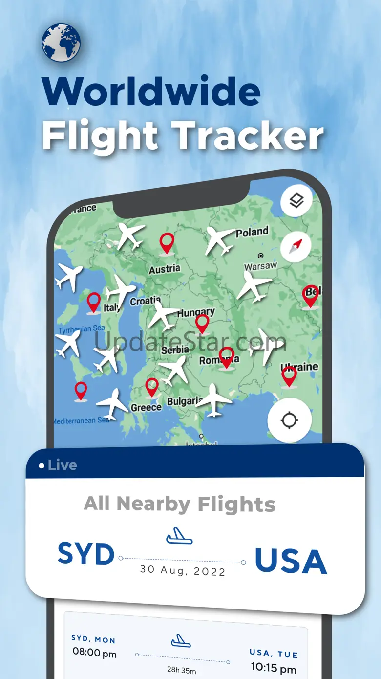 Flight Tracker® Live Plane Map I.0.15