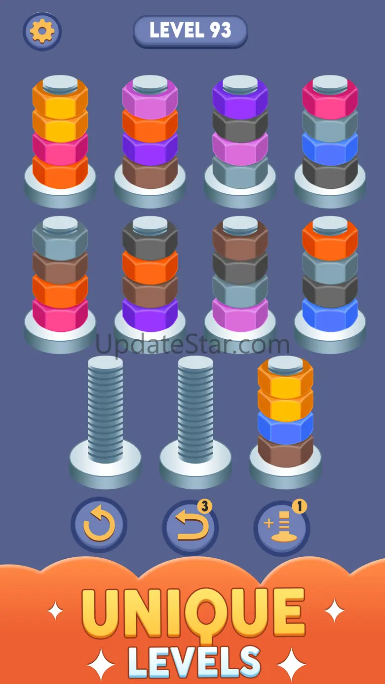 Nuts And Bolts: Screw Sort 0.1.0