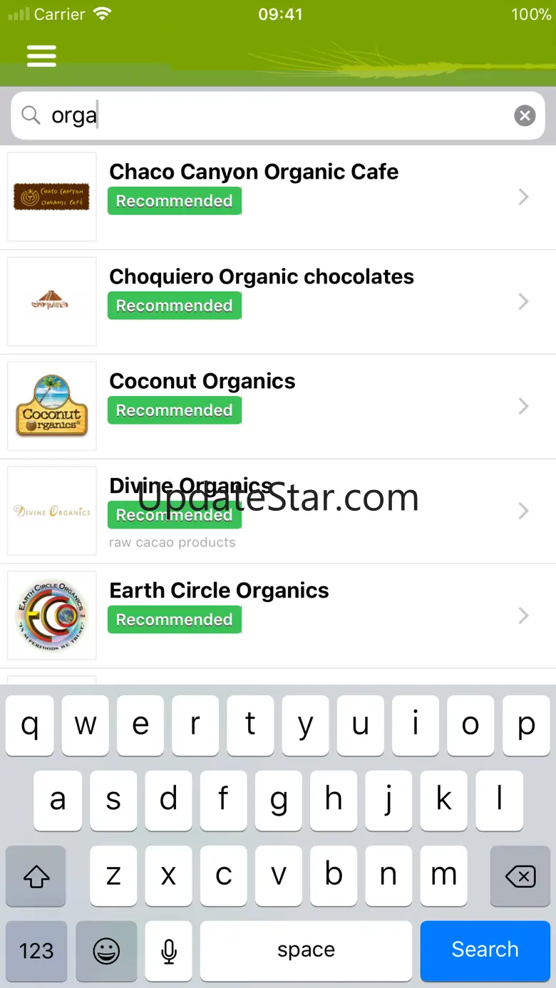 Chocolate List v2.1.2