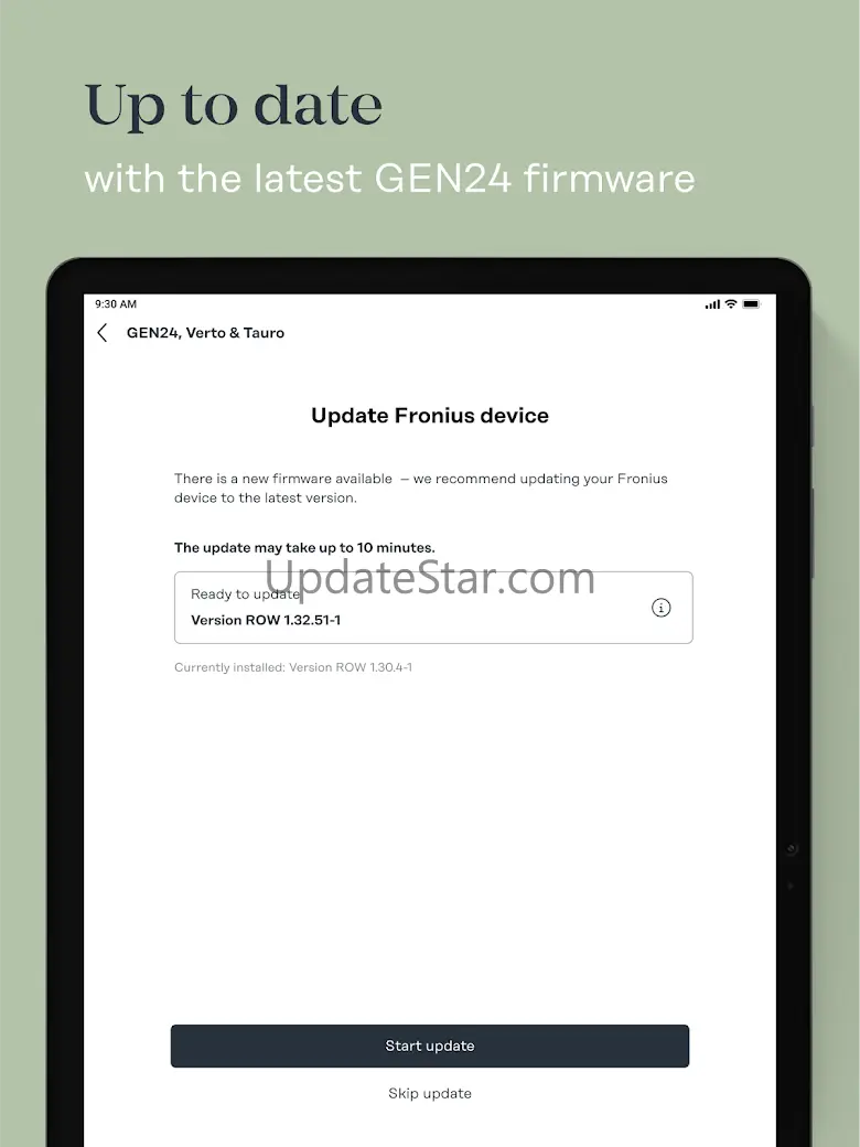 Fronius Solar.start 3.3.1