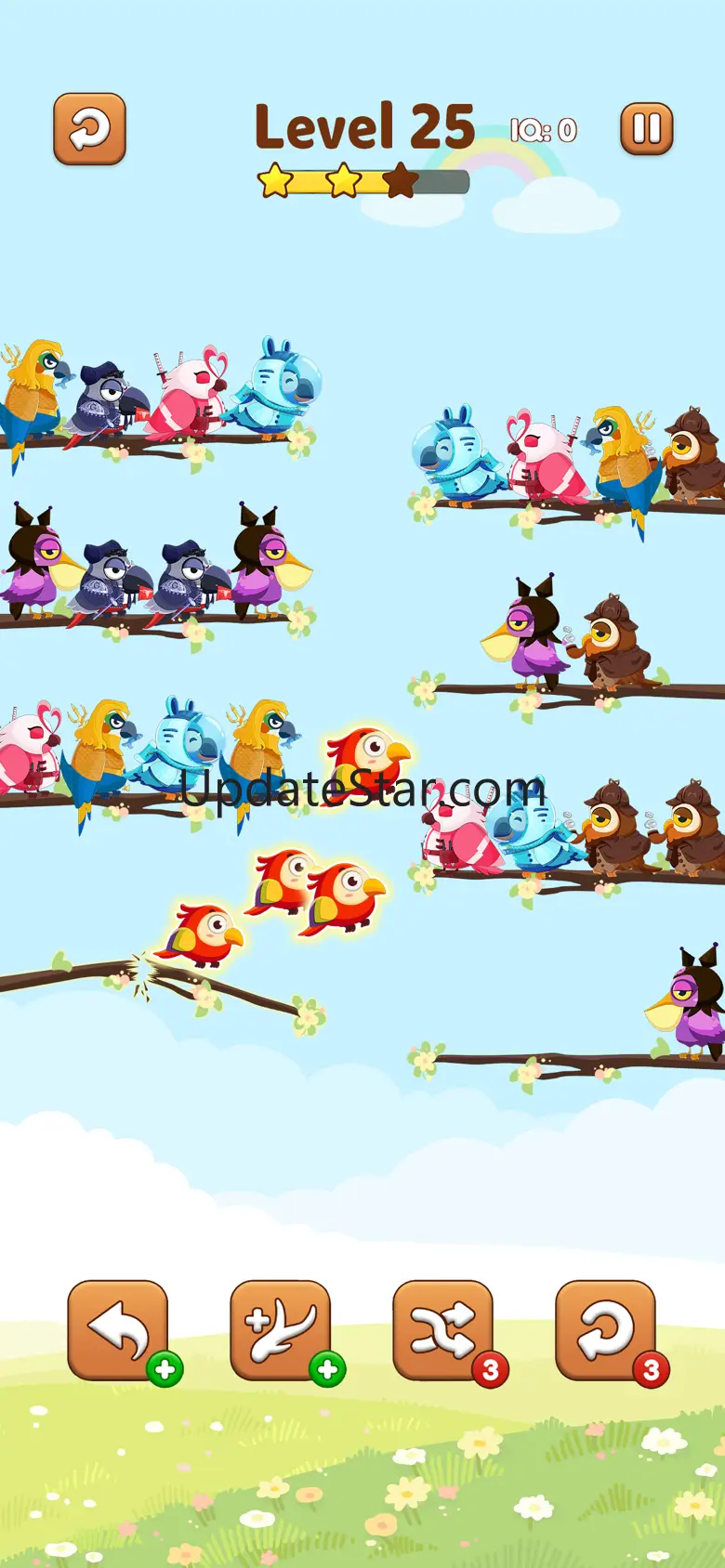 Bird Sort 2 Color Puzzle Game 1.4