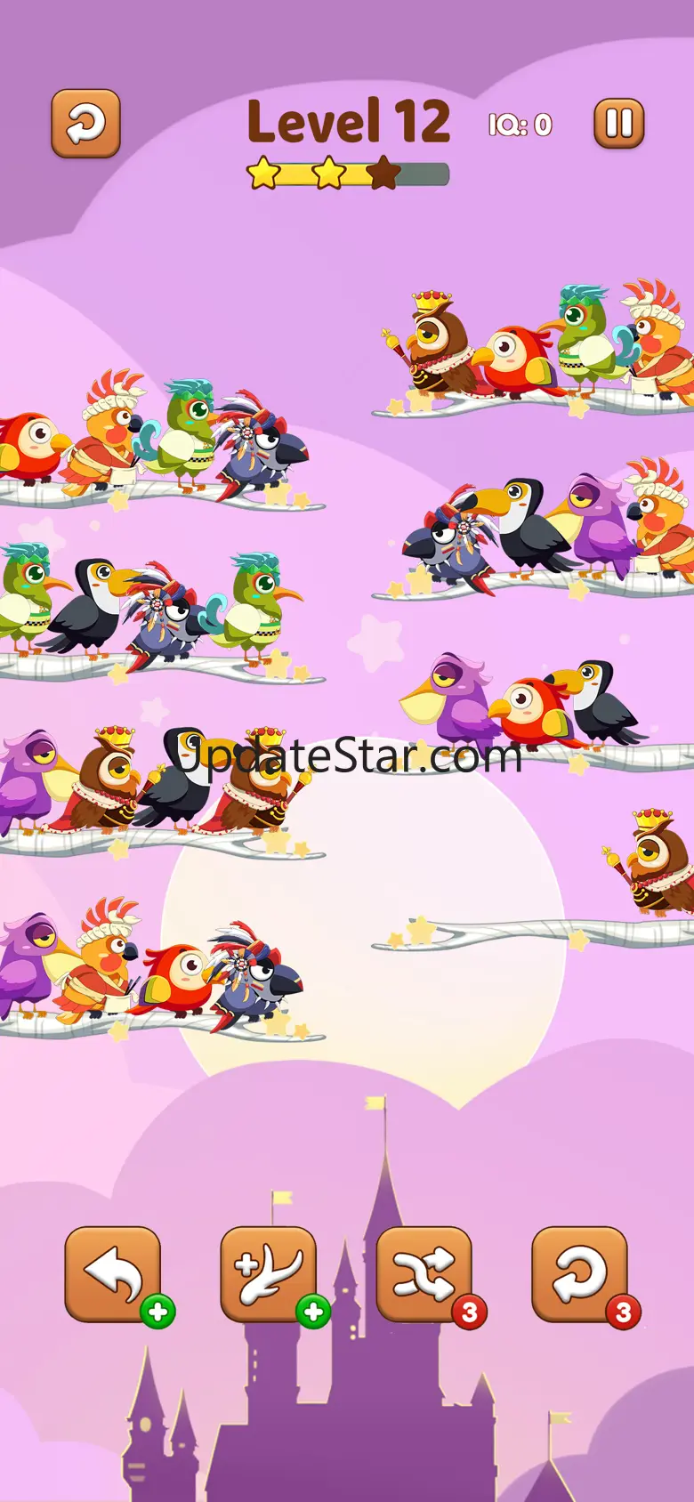 Bird Sort 2 Color Puzzle Game 1.4
