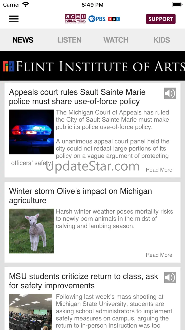 WCMU Public Media App 6.2.18