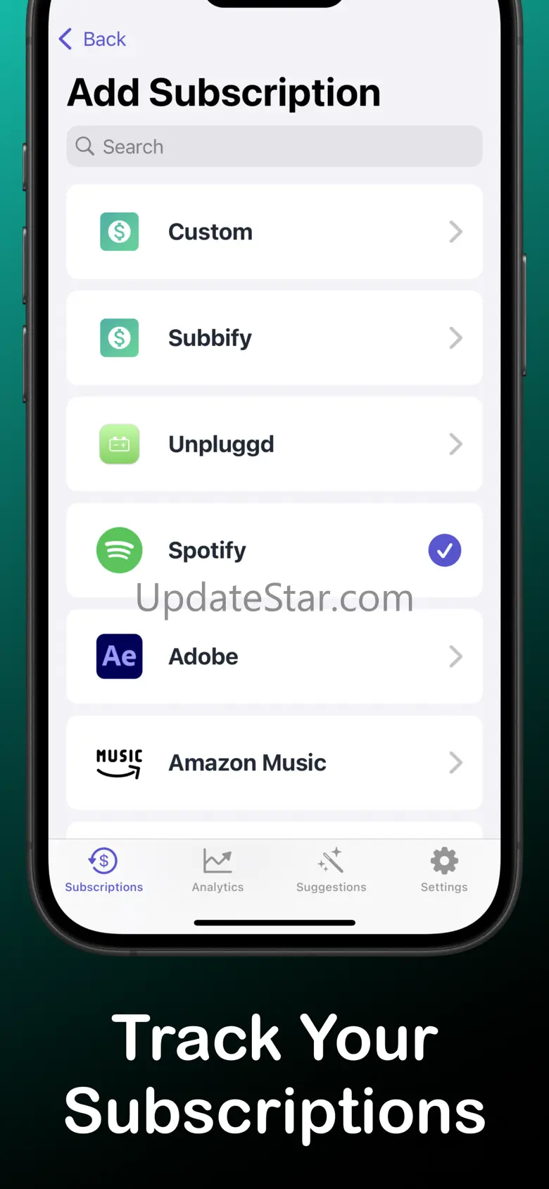 Subscription Tracker: Subbify 1.5.4
