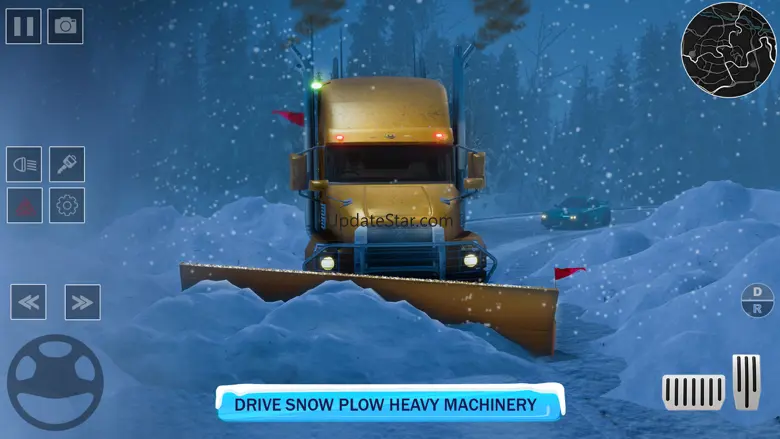 Heavy Excavator Snow Plow Sim 1.2