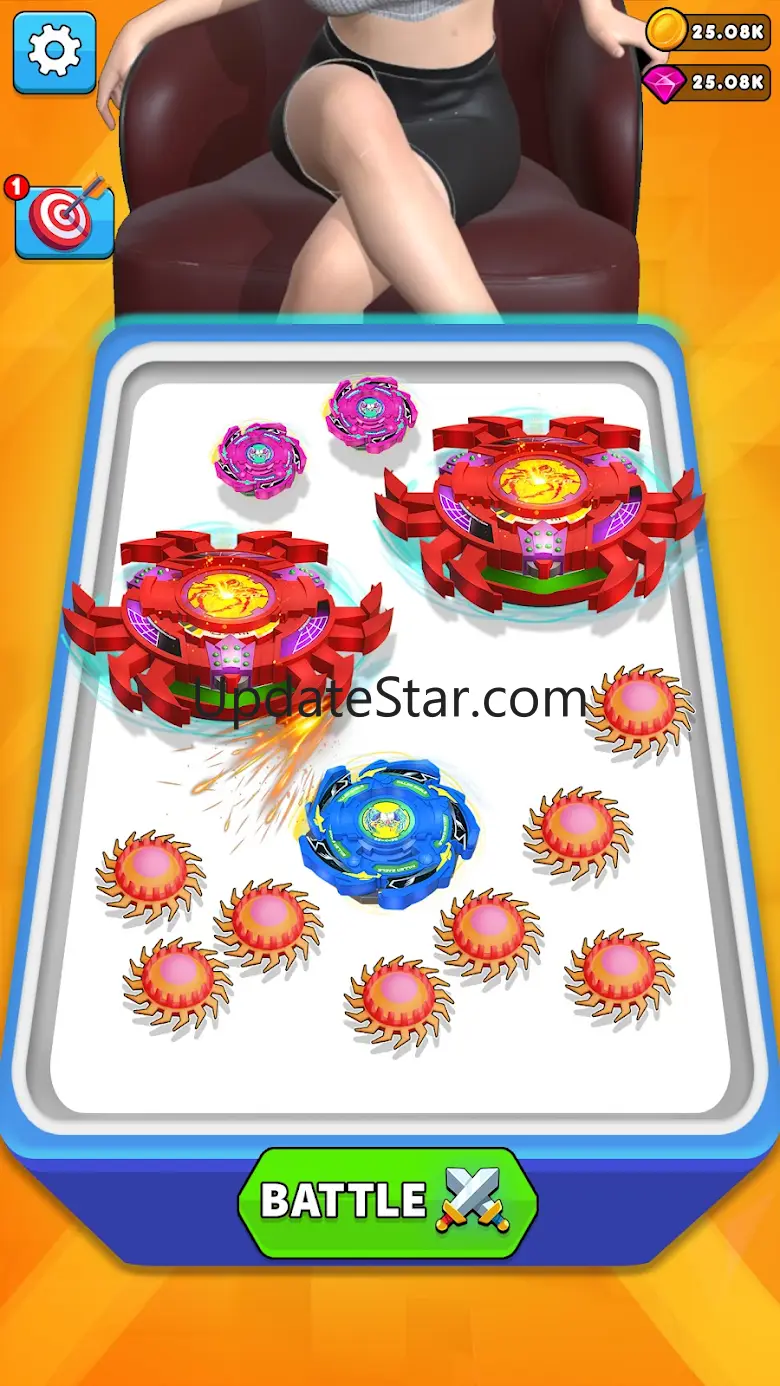 Spinner Merge Fighting Battle 1.9