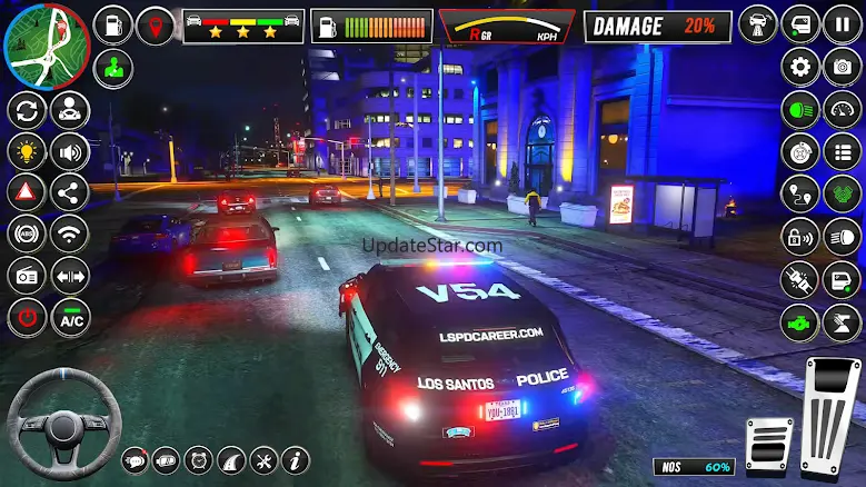 US Police Car Driving Cop Game 2.4.3