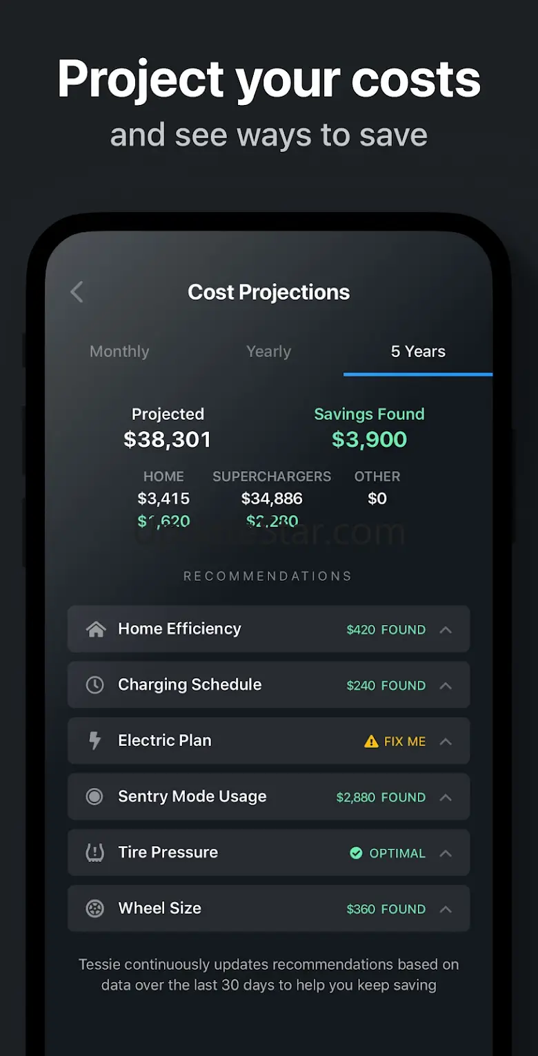 Tessie — For your Tesla 13.5.19