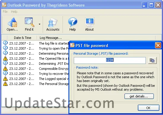Outlook Password Recovery 4.1.0.146