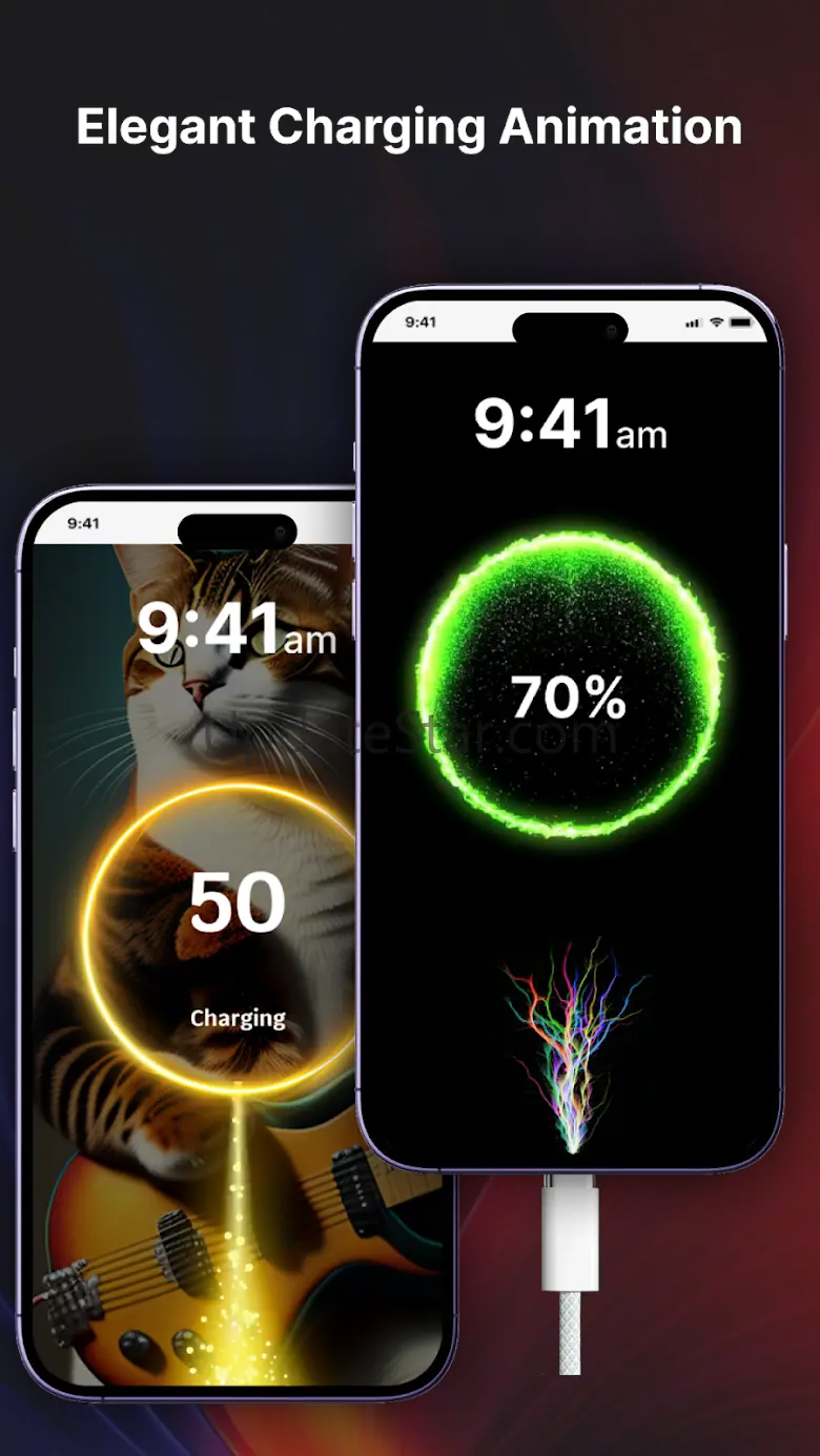 Charging Animation:3DWallpaper 2.1.0