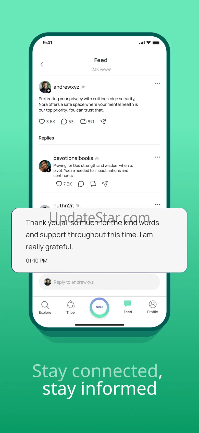 Nora - Anonymous Support 2.0.3