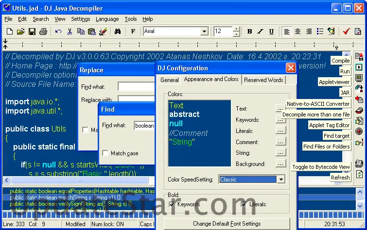 DJ Java Decompiler 3.12.12.101