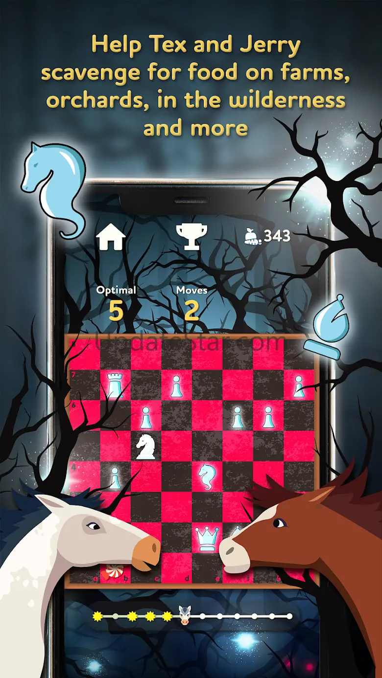 Hungry Horses - Chess Puzzles 2.1.6