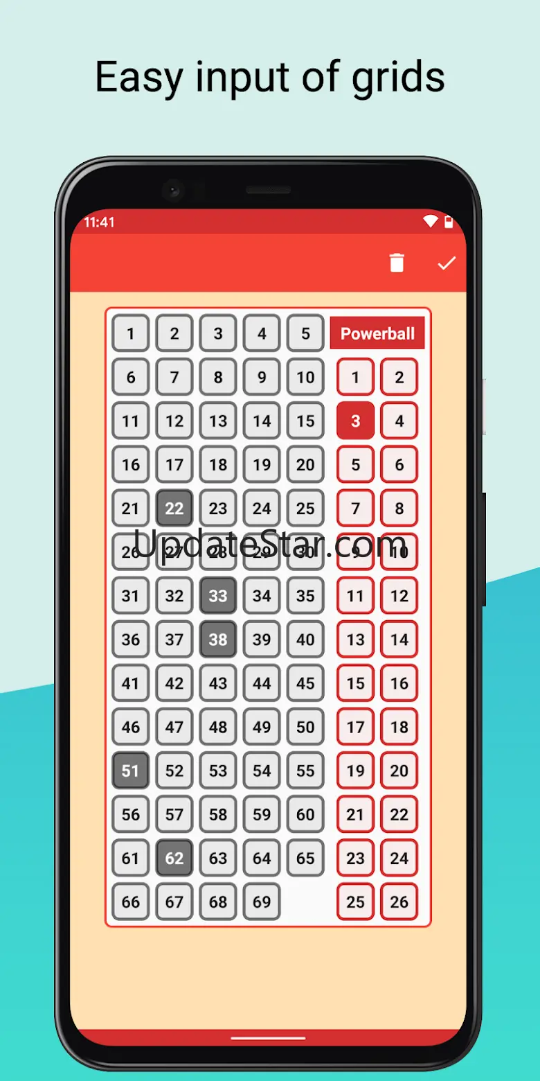 Results for USA lotteries 2.6