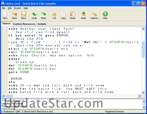 Quick Batch File Compiler 5.4.0.5