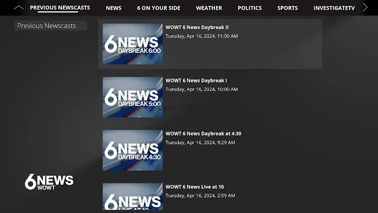 First Alert 6 WOWT 4.0.19