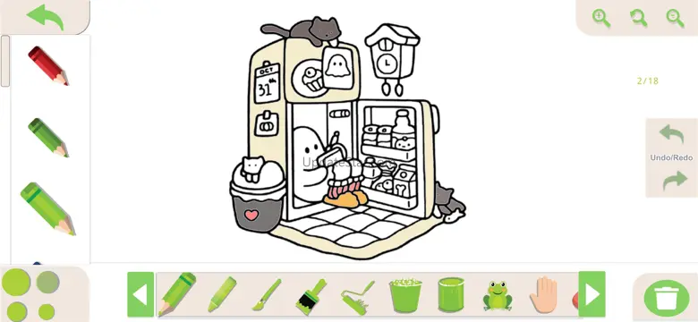 comfy days coloring book 1.0