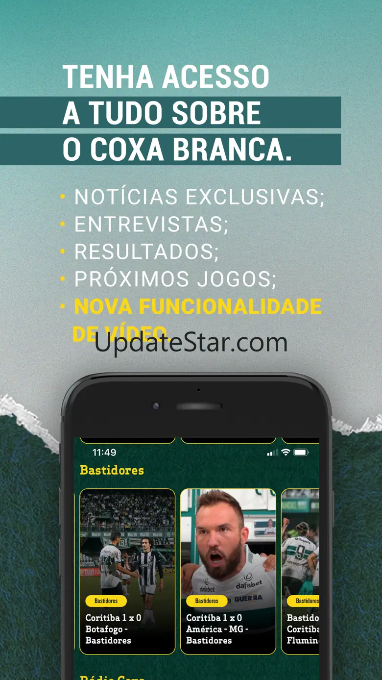 Coxa ID | Coritiba Oficial App 3.1