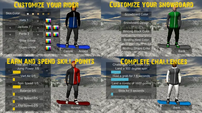 Snowboard Freestyle Mountain 1.11