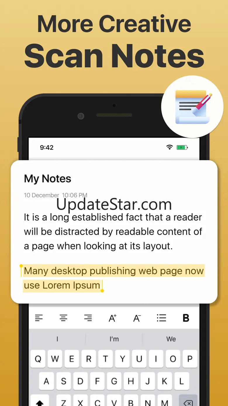 Notes+ for iPhone,Note Taking 3.6