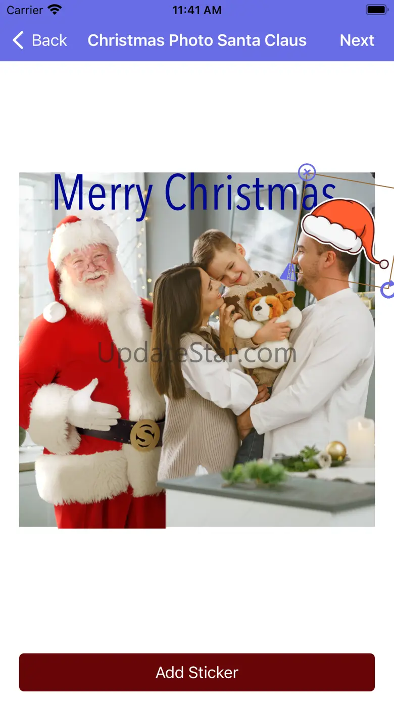 Christmas Photo Santa Claus 2.0