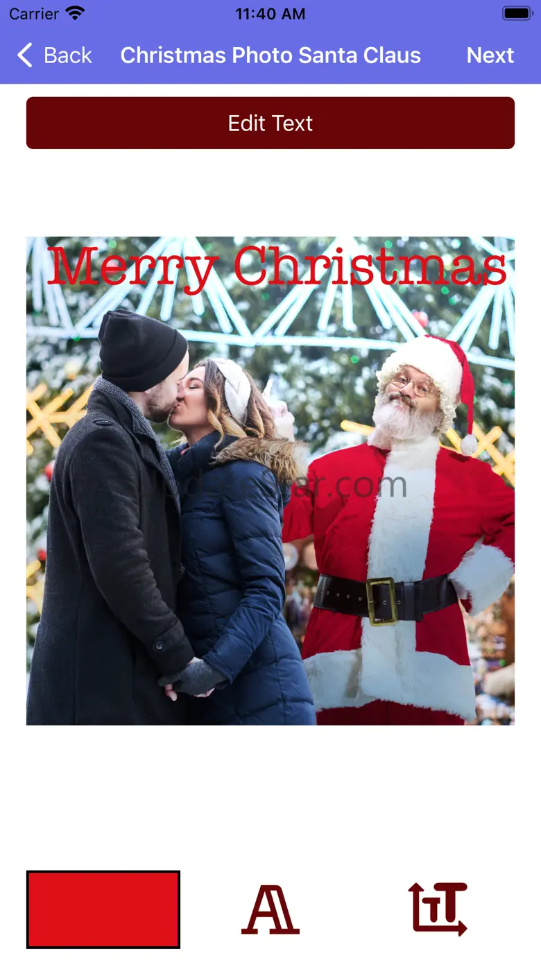 Christmas Photo Santa Claus 2.0