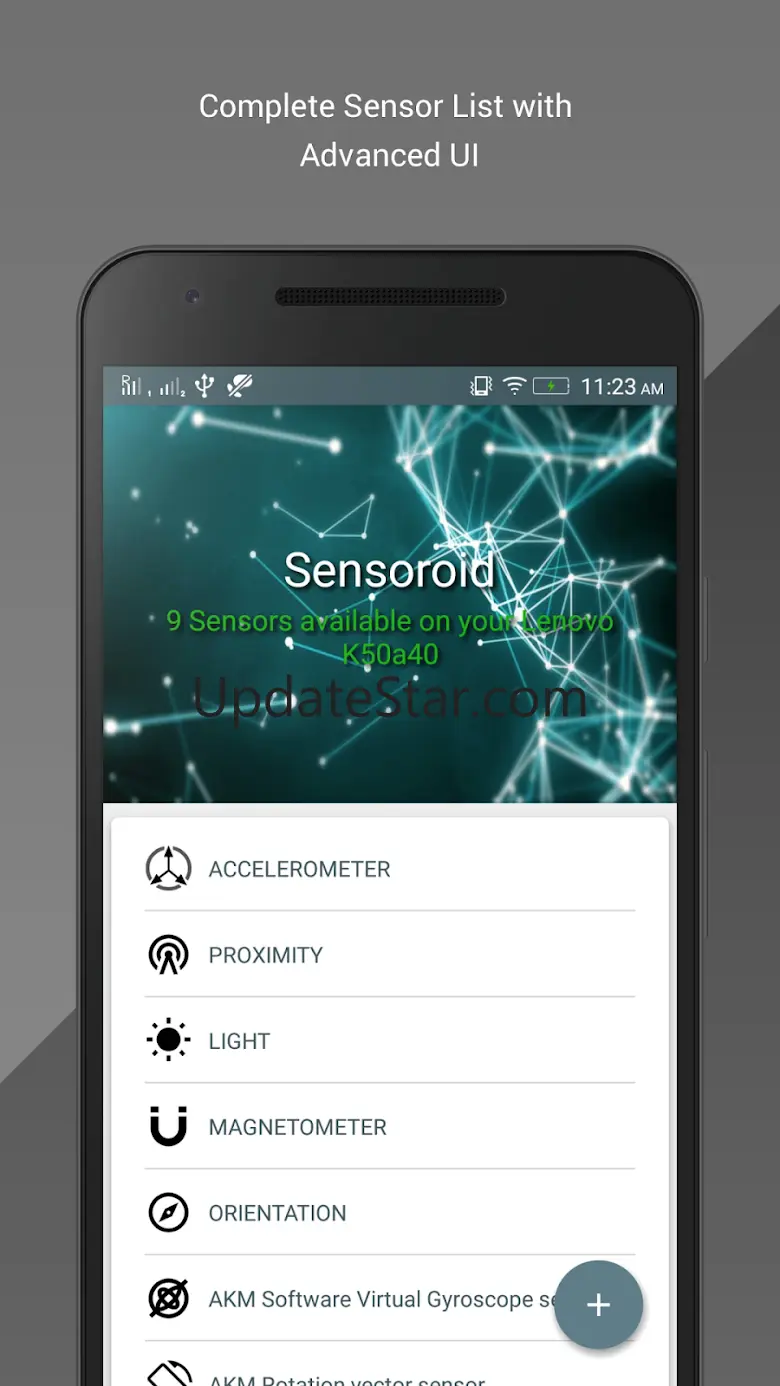 Sensoroid - Sensor info 2.2.1