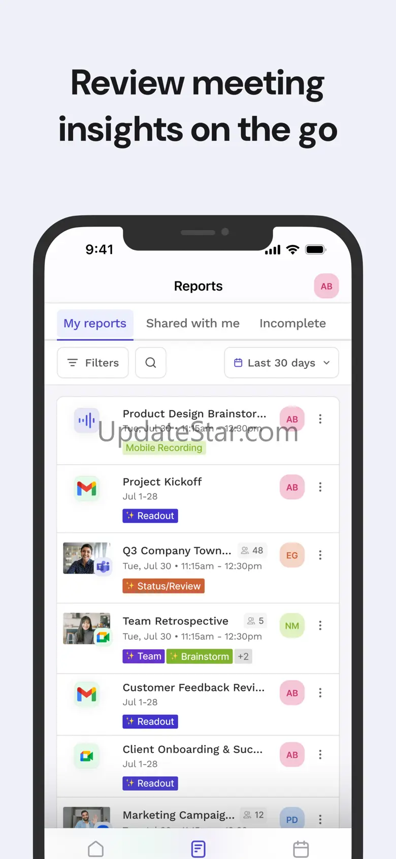 Read AI: Transcripts and Notes 1.0.9