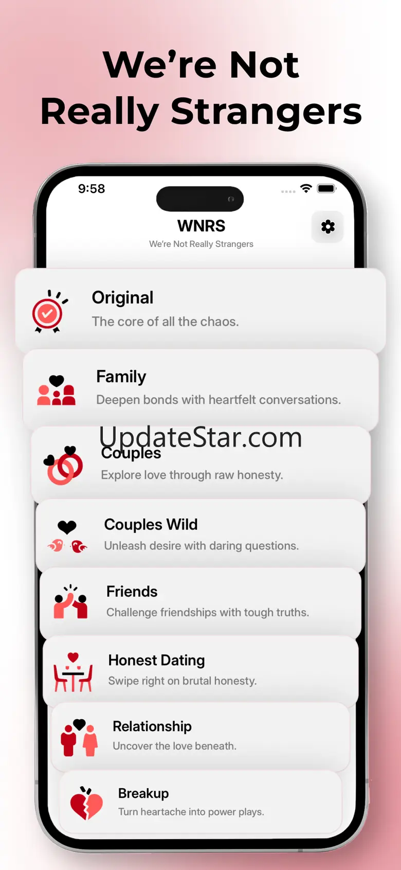 We’re Not Really Strangers 1.0.1