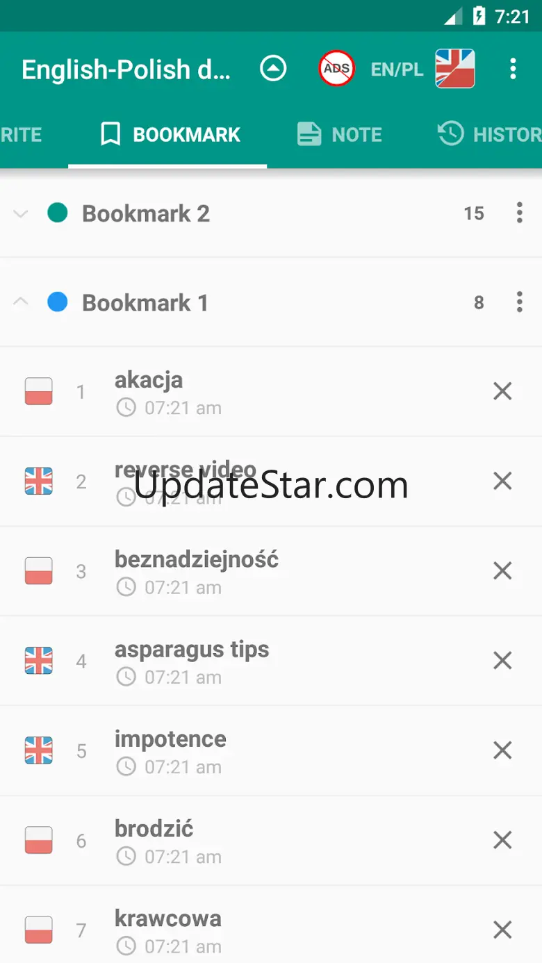 English-Polish Dictionary 5.2.1
