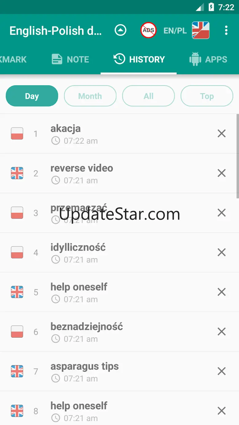 English-Polish Dictionary 5.2.1