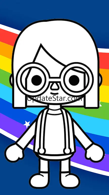 Toca Boca Coloring Game