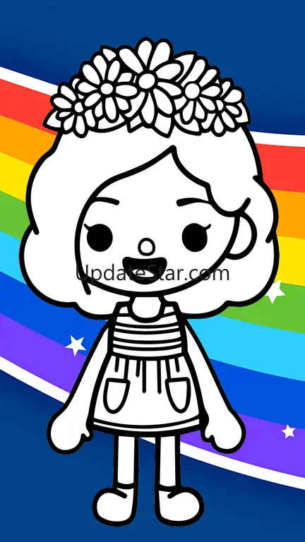 Toca Boca Coloring Game