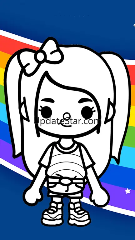 Toca Boca Coloring Game