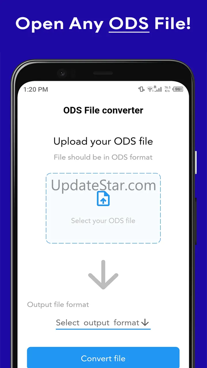 ODS To PDF - ODS File Viewer 1.0.0
