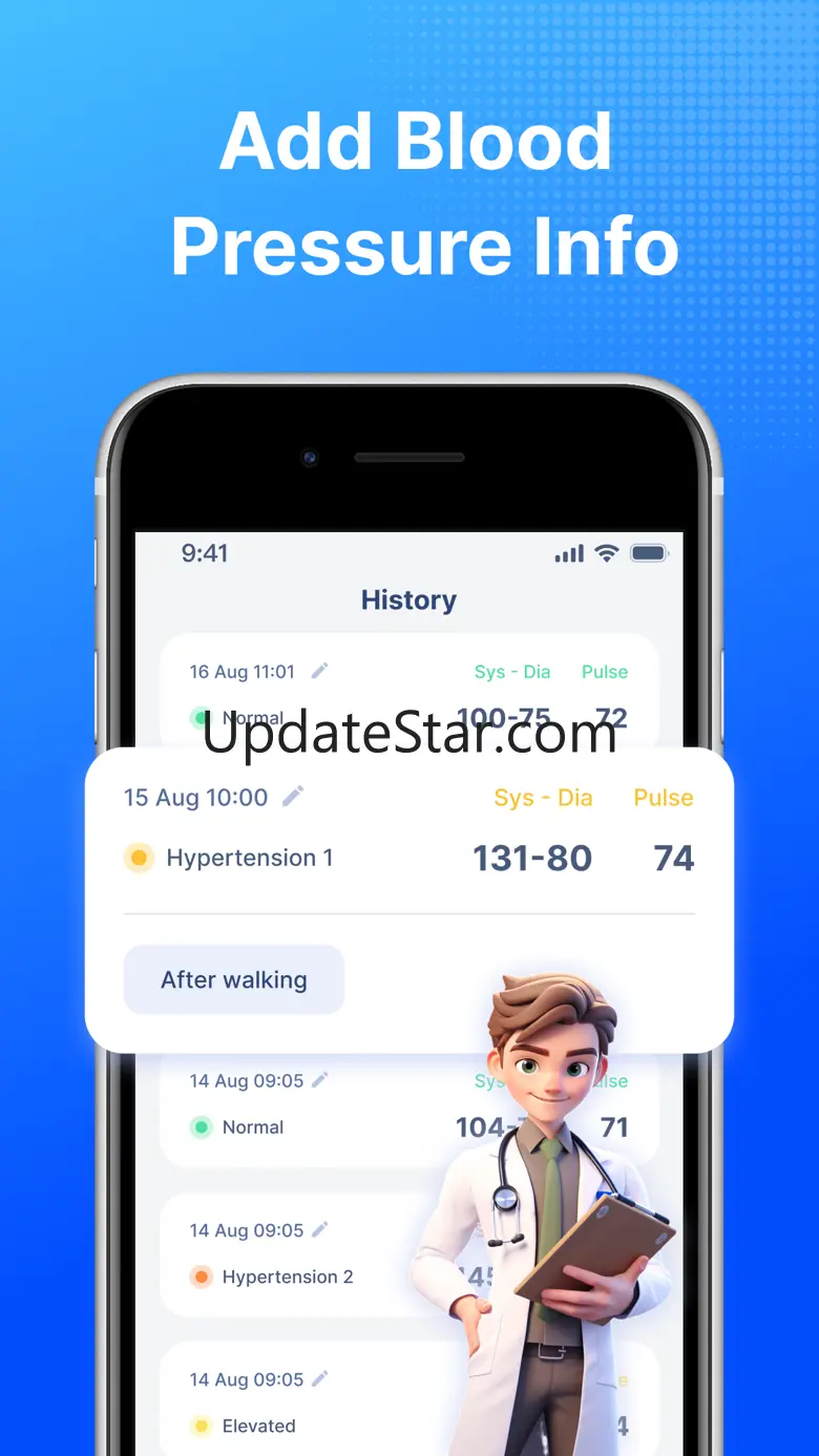 Blood Pressure-BP Tracker App 1.2