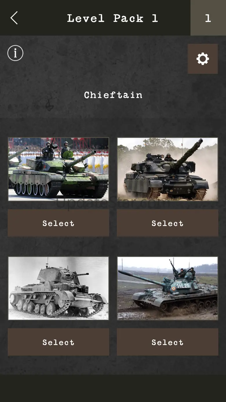 Tank Lineup 1.1.1