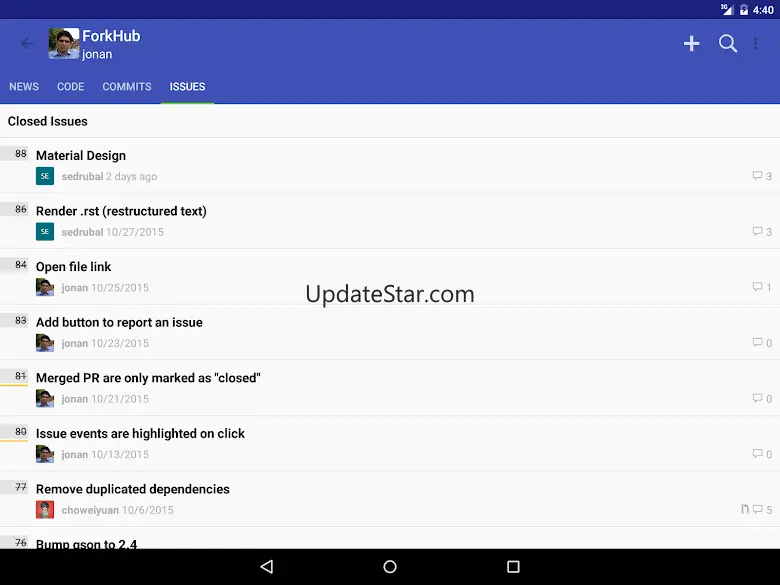 ForkHub for GitHub 1.2.9