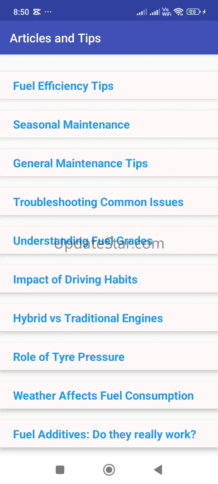 Fuel Calculators 1