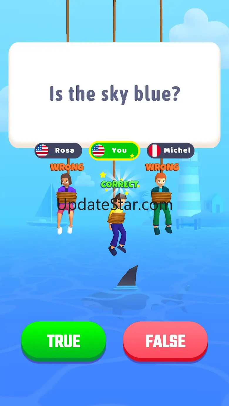 True or False: Shark game 1.0.3