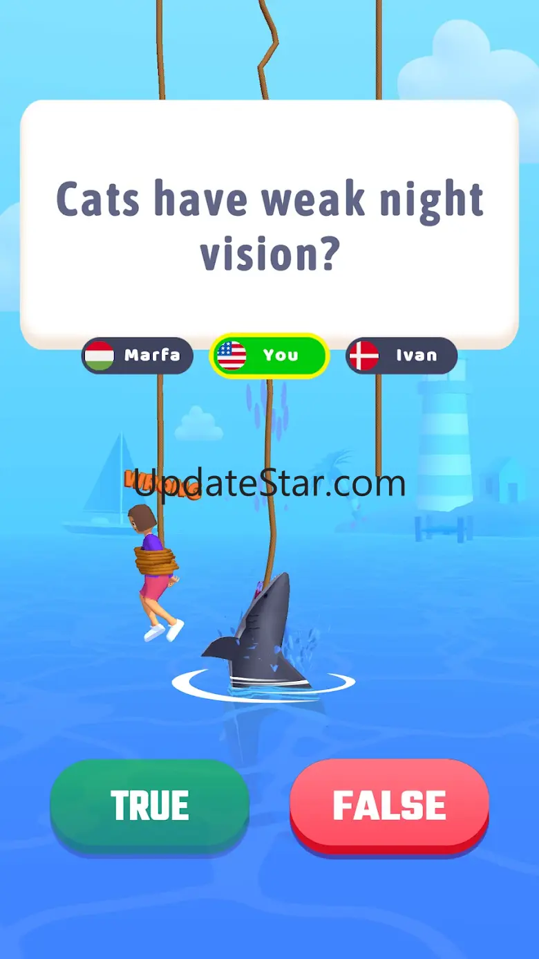 True or False: Shark game 1.0.3