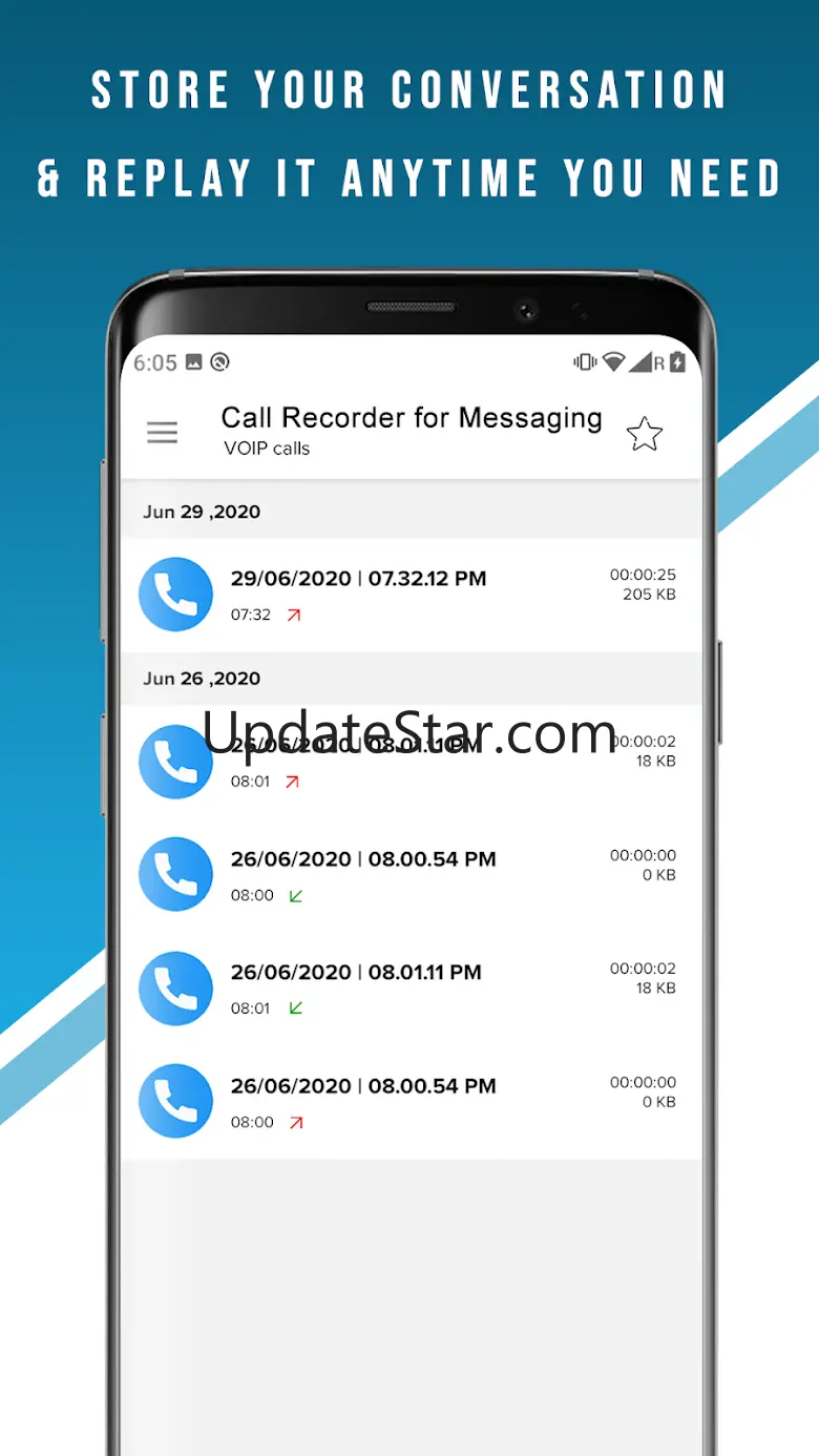 Call Recorder for messaging