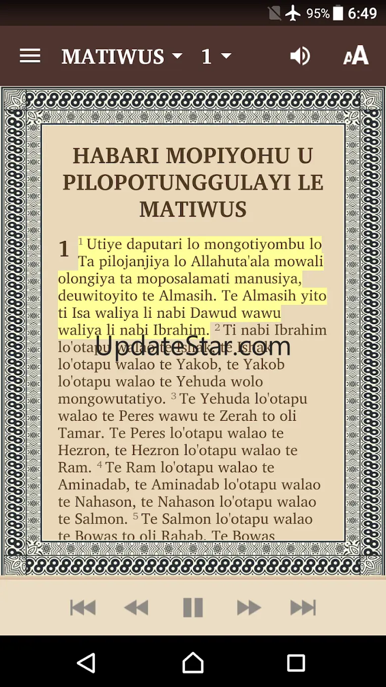 Kitabi Lo Injil (Gorontalo)